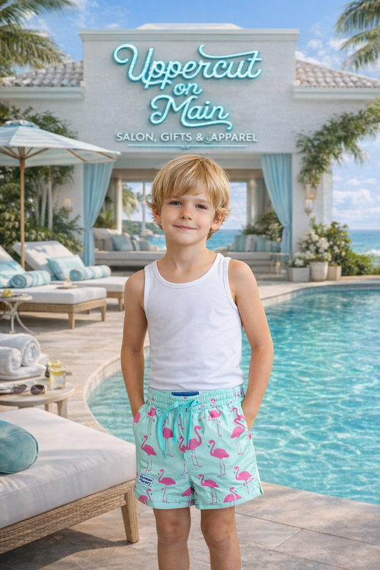 T&H FLAMINGO Swimming Trunks