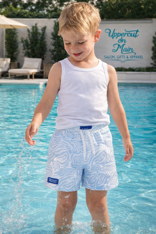 T&H WAVES Swimming Trunks