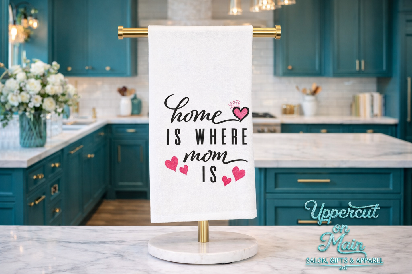 Home Is Where Mom Is Hand Towel
