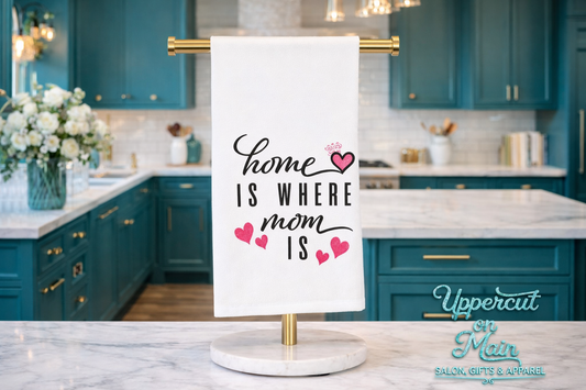 Home Is Where Mom Is Hand Towel