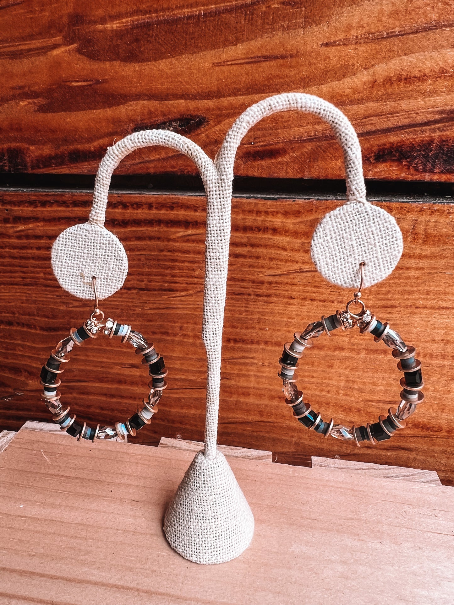 GANZ Circle Dangle Earrings