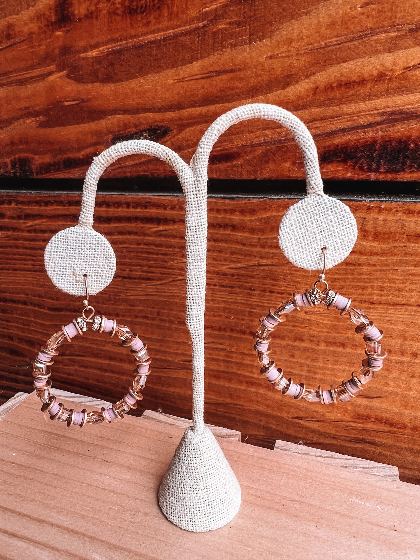 GANZ Circle Dangle Earrings