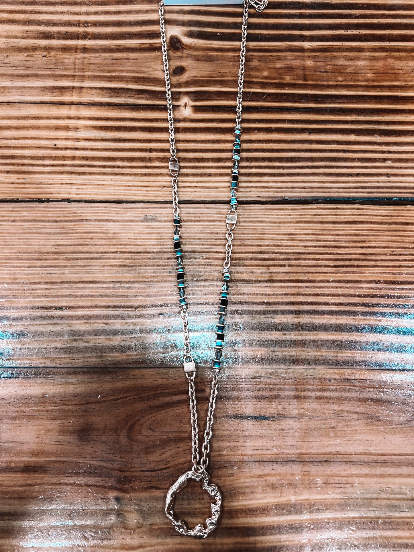 GANZ Circle Nugget Necklace