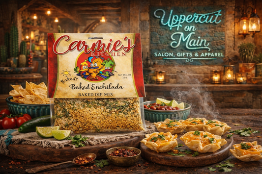 CARMIE’S Kitchen BAKED ENCHILADA