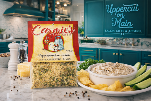 CARMIE’S Kitchen PEPPERCORN PARMESAN