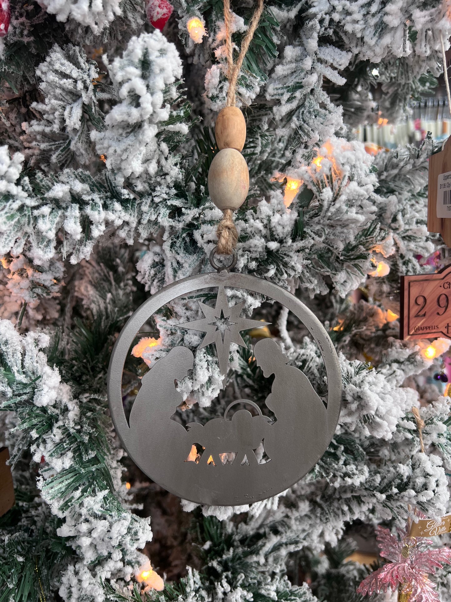 GANZ Nativity Scene Ornaments