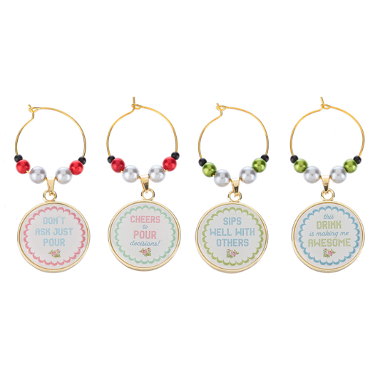 GANZ Wine Charms