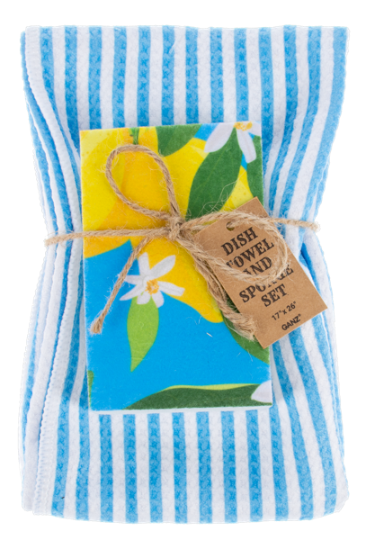 GANZ Dish Towel Sponge Sets