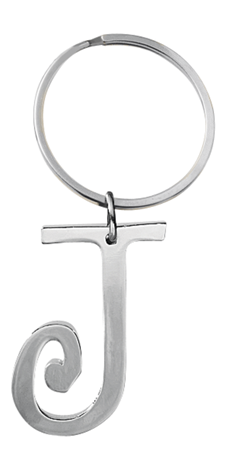 GANZ Initial Keychain
