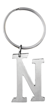 GANZ Initial Keychain