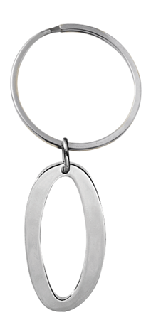 GANZ Initial Keychain