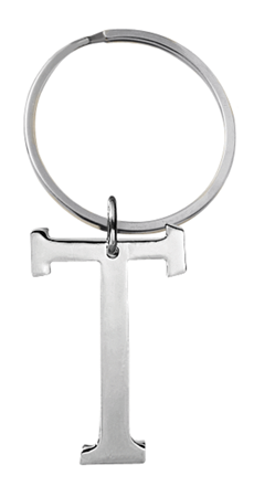 GANZ Initial Keychain