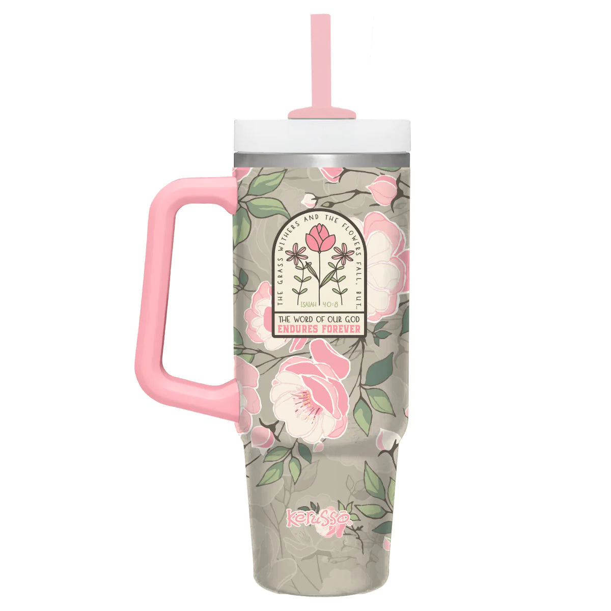 Kerusso 30oz. Tumbler w/Straw