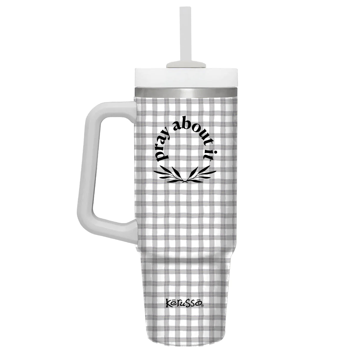 Kerusso 30oz. Tumbler w/Straw