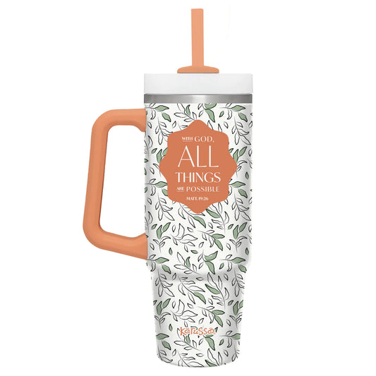 Kerusso 30oz. Tumbler w/Straw