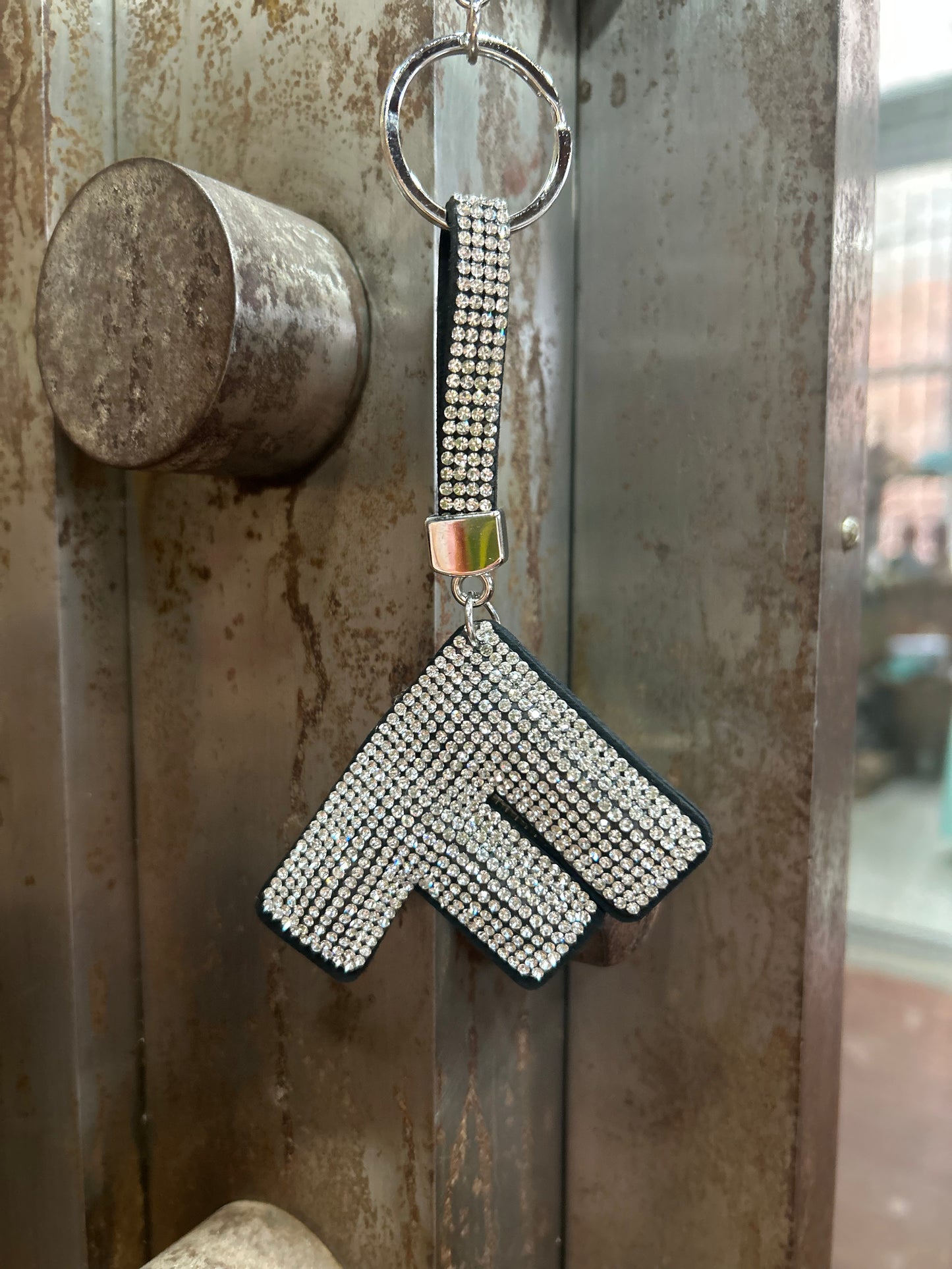 GANZ Sparkle Monogram Keychains