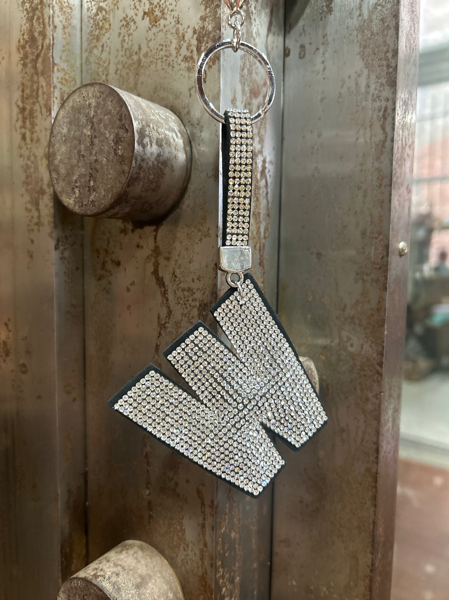 GANZ Sparkle Monogram Keychains