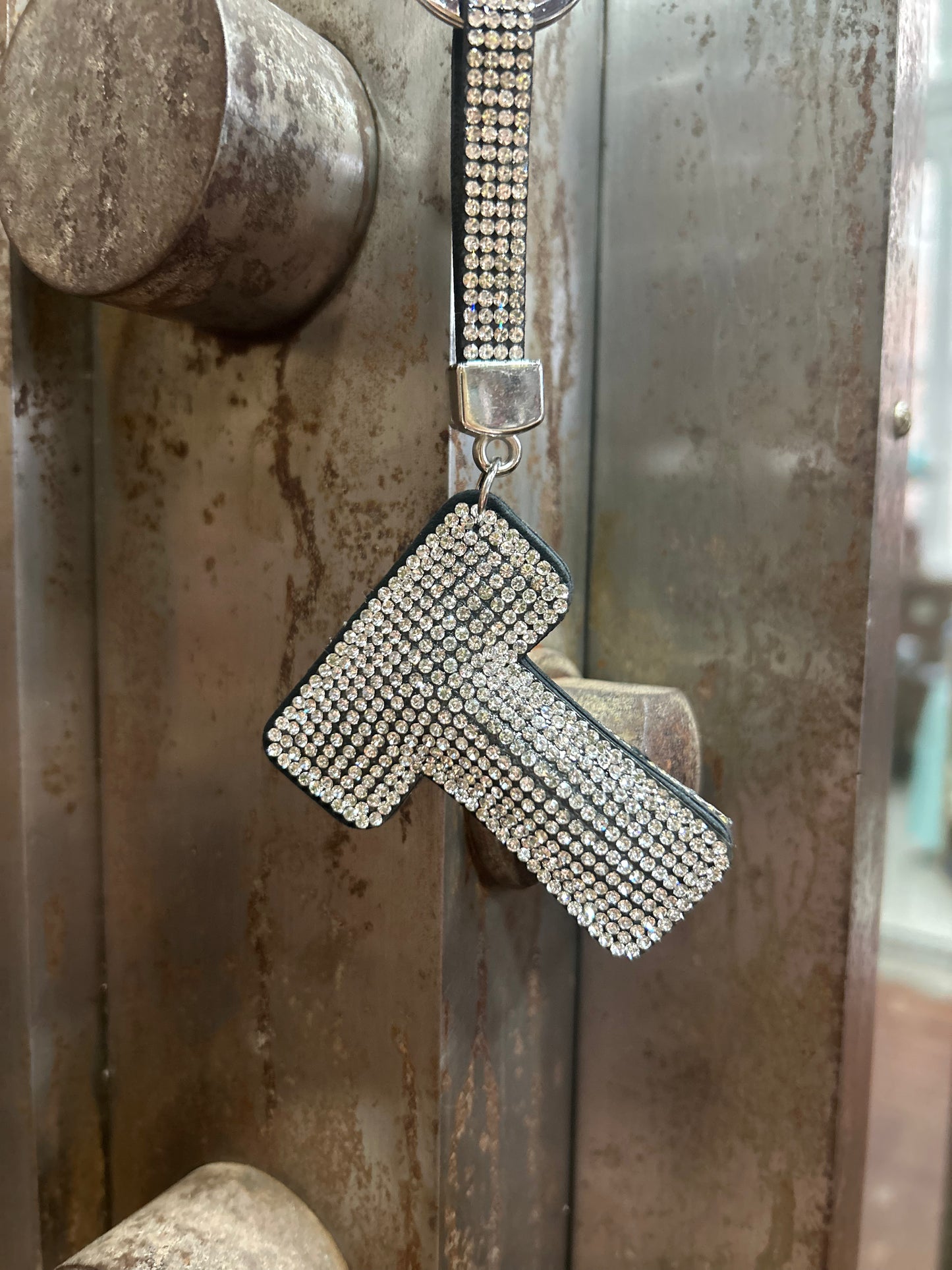 GANZ Sparkle Monogram Keychains
