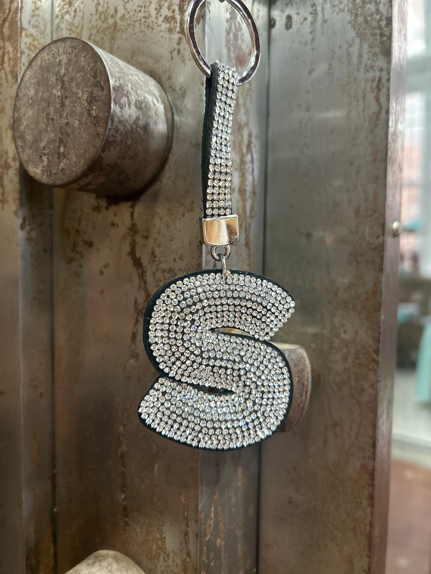 GANZ Sparkle Monogram Keychains