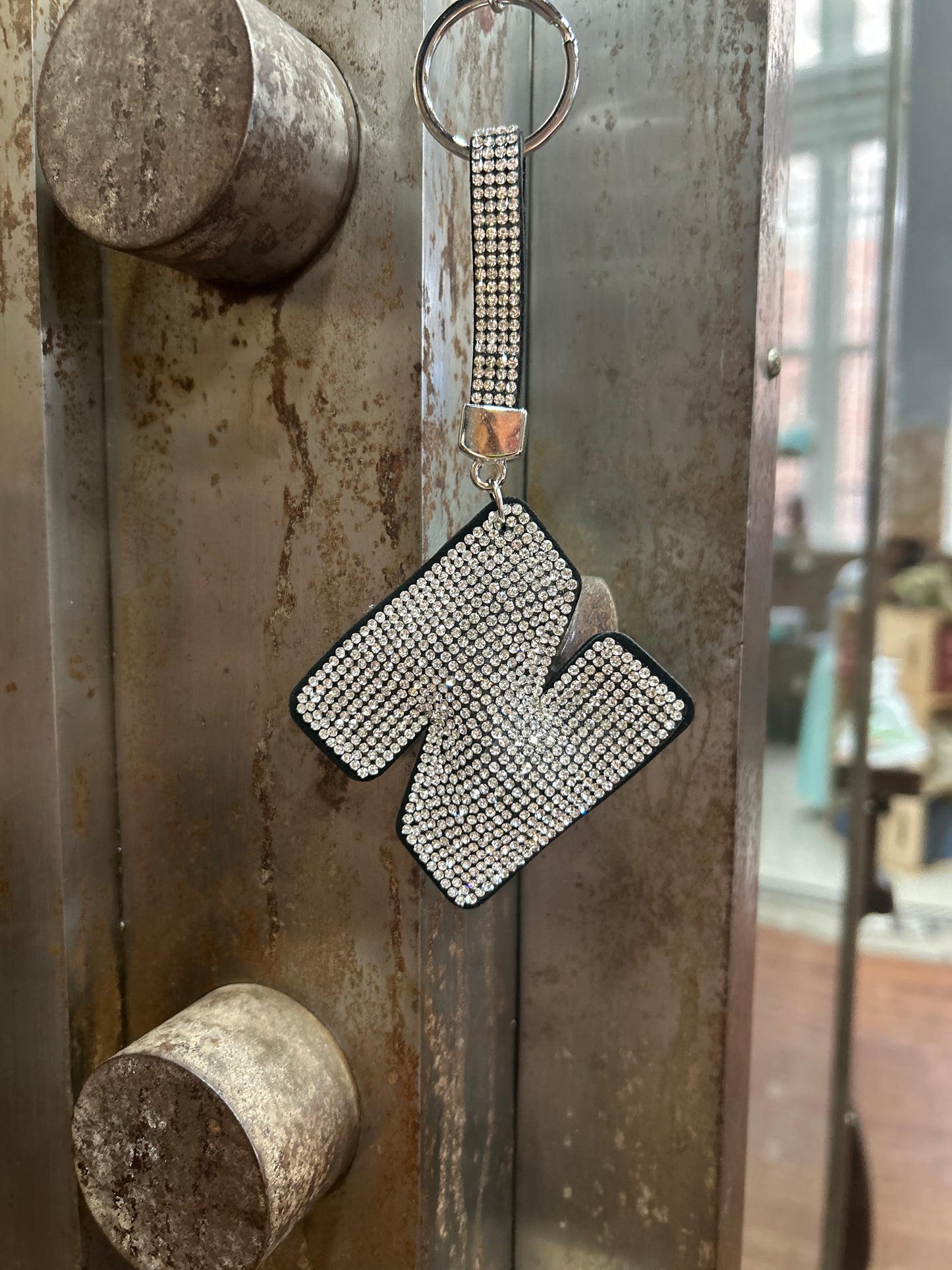 GANZ Sparkle Monogram Keychains