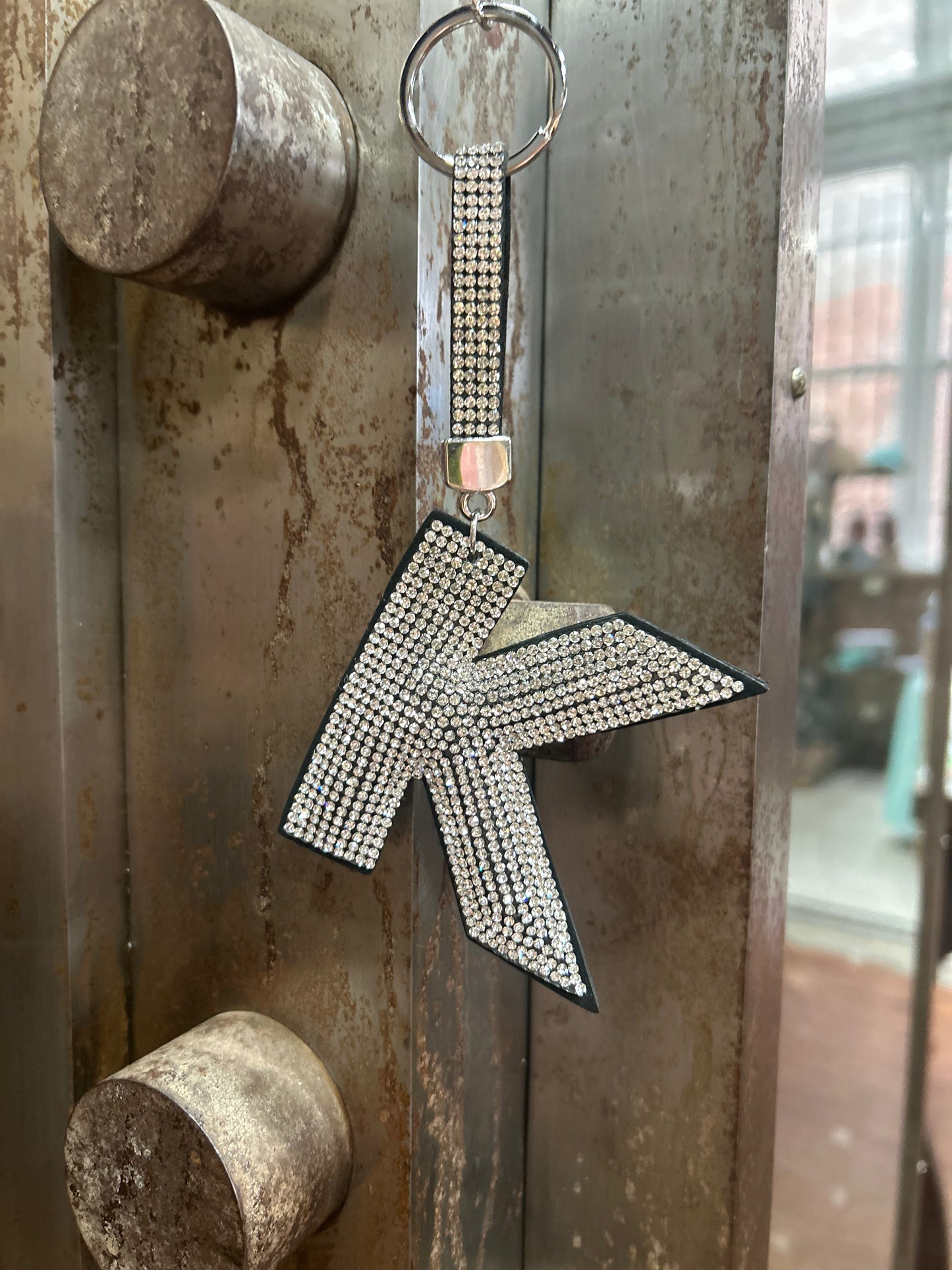 GANZ Sparkle Monogram Keychains