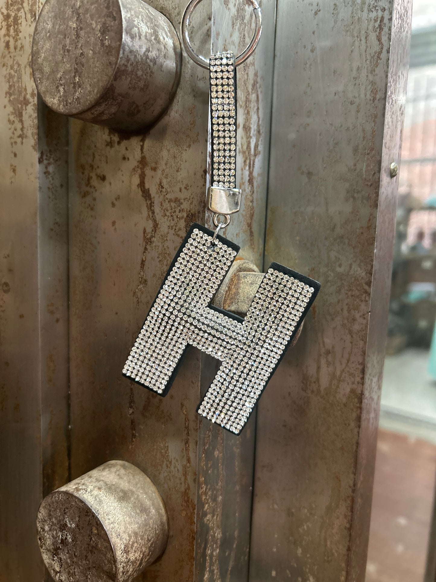 GANZ Sparkle Monogram Keychains