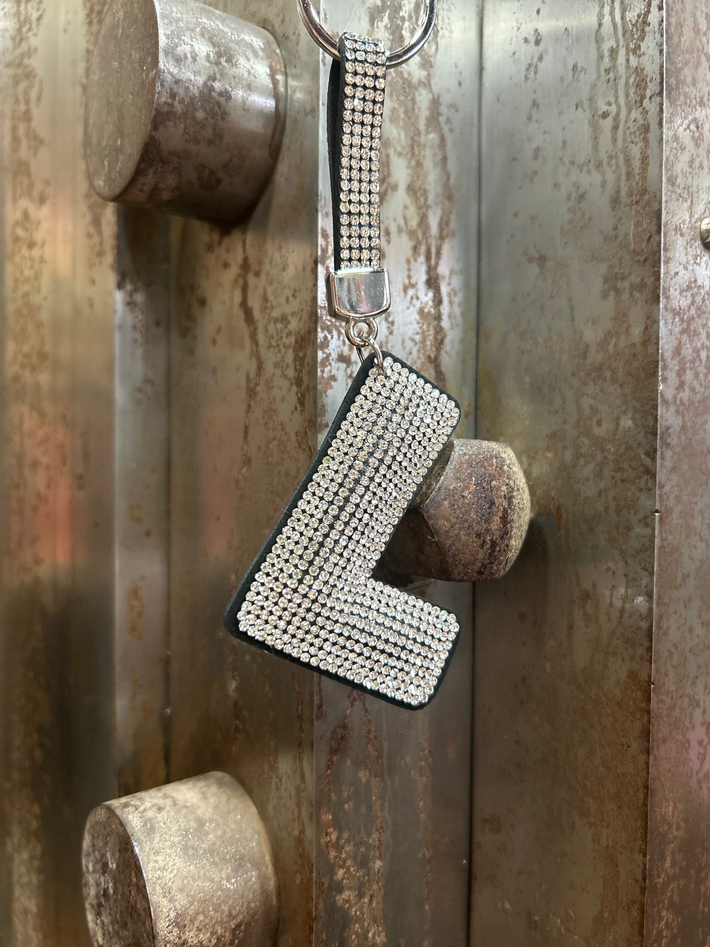 GANZ Sparkle Monogram Keychains