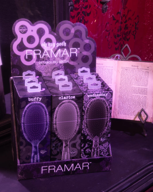 FRAMAR Detangle Brush Goth