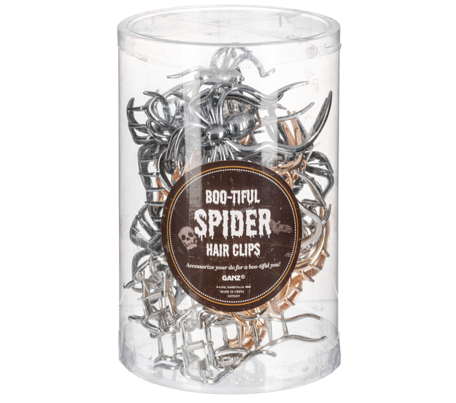 Ganz Boo-tiful Spider hair Clips