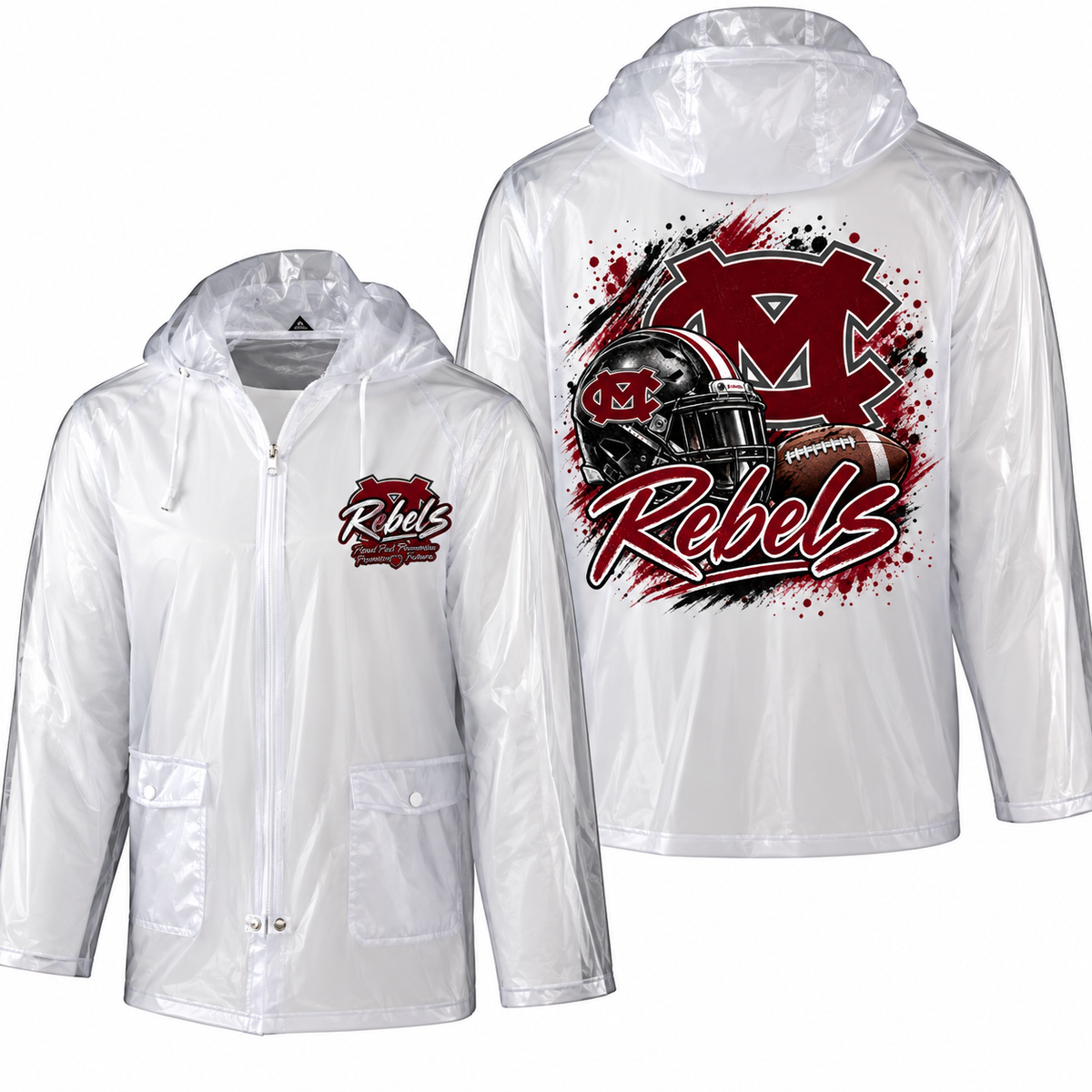 CLEAR RAIN JACKET