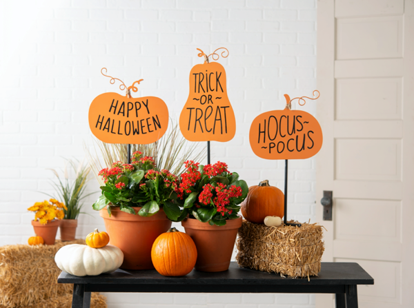 GANZ Halloween Wall Sign