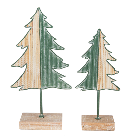 GANZ Natural Woven Tree (2pc.)