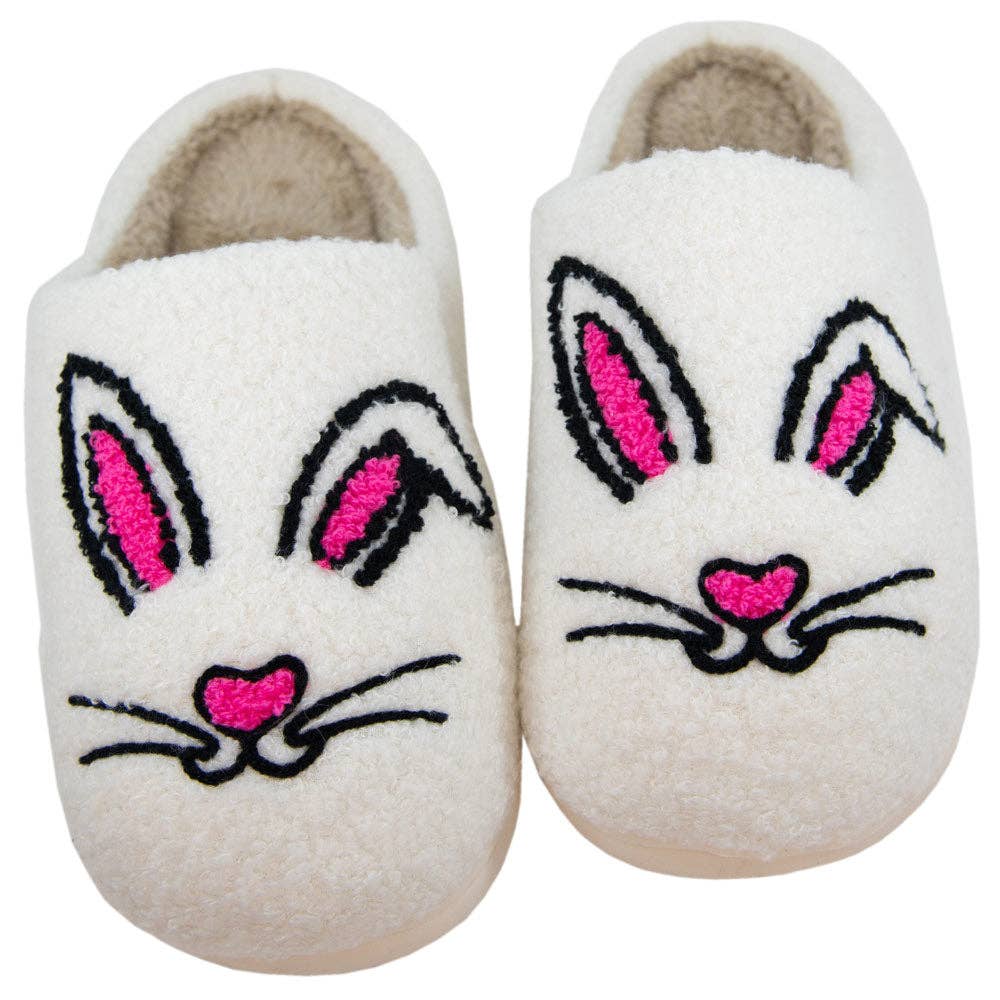 Bunny Face Slippers