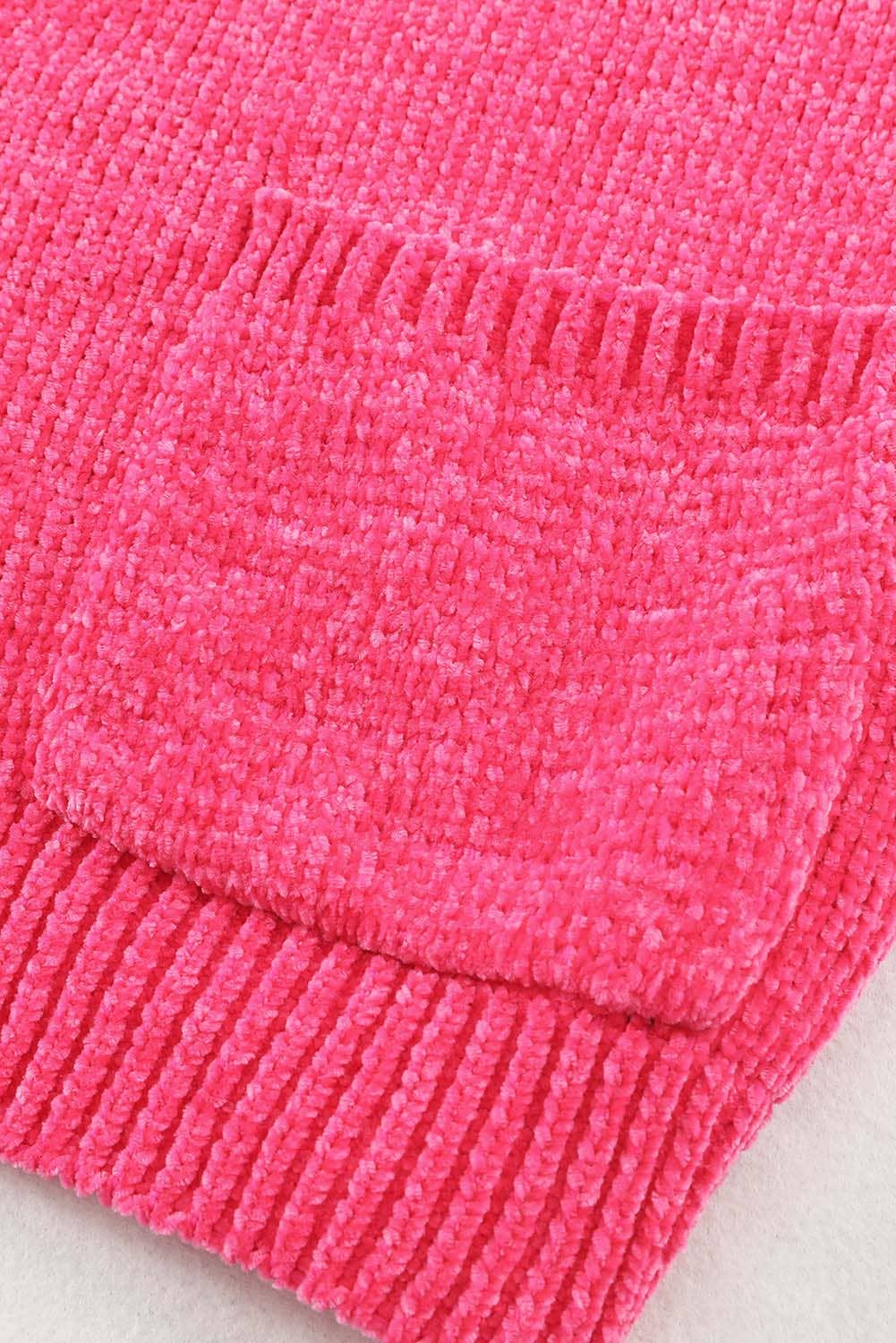 Rose (Pink) Button Front Sweater
