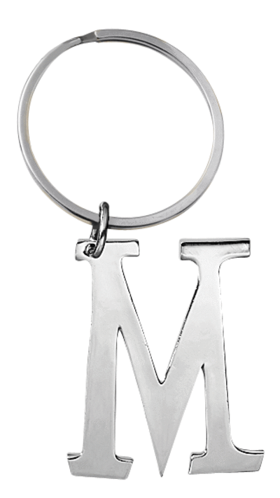 GANZ Initial Keychain