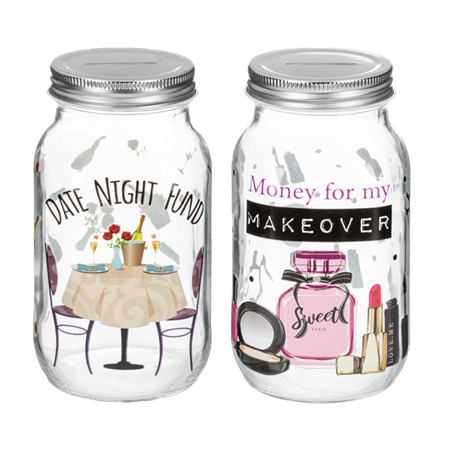 Mason Jar Banks