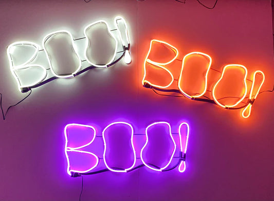 BOO! LED Sign