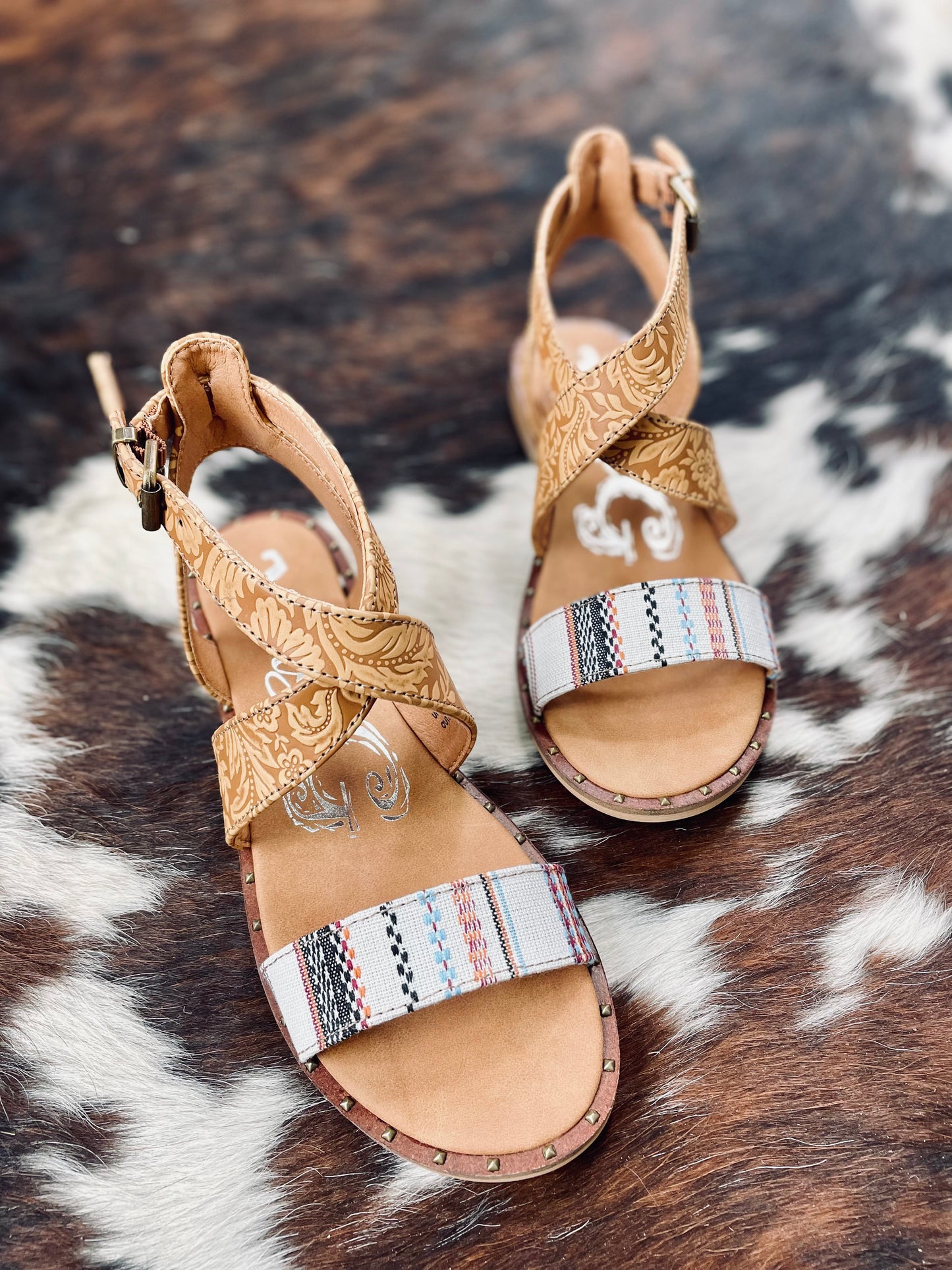 VERY G Western Sandals (Karma)