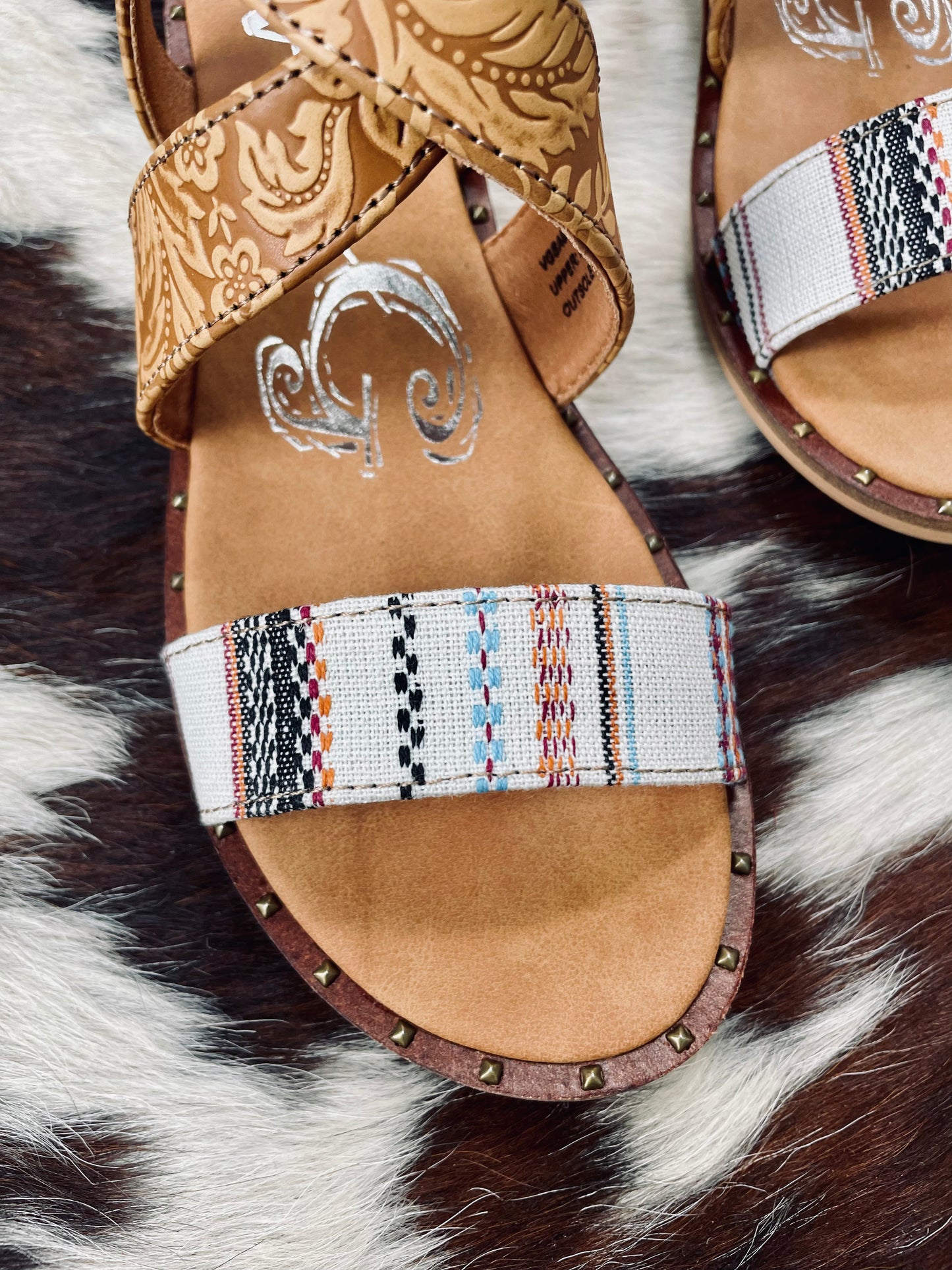 VERY G Western Sandals (Karma)