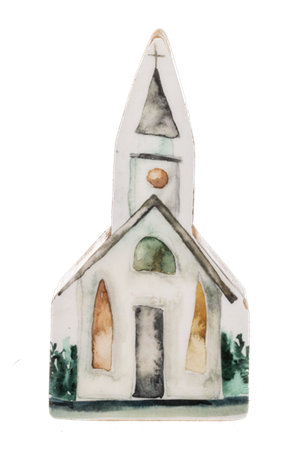 GANZ Wooden Watercolor Decor
