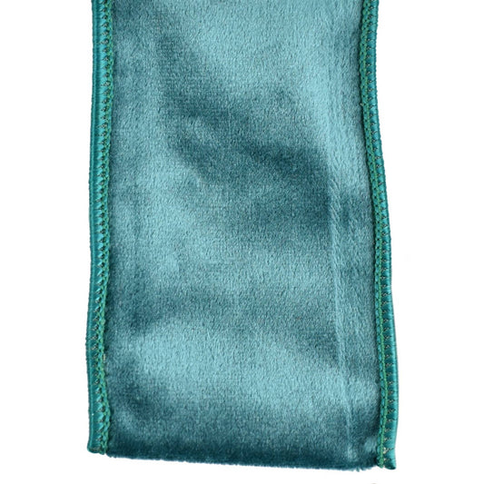 Majestic Teal Velvet Ribbon