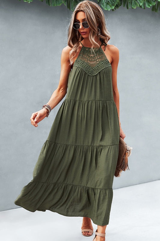 Tie Shoulder Dress