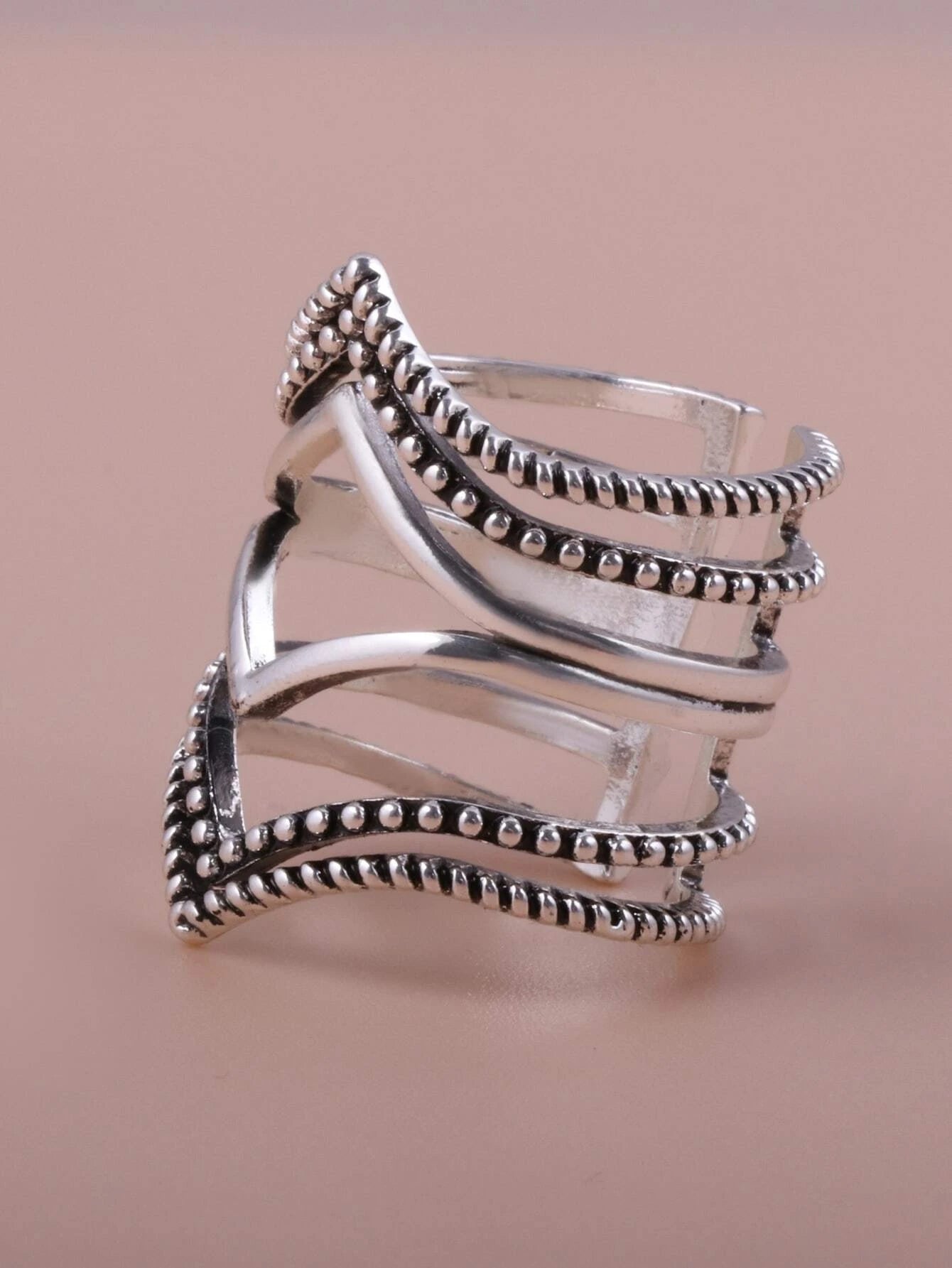 Layered Cuff Ring