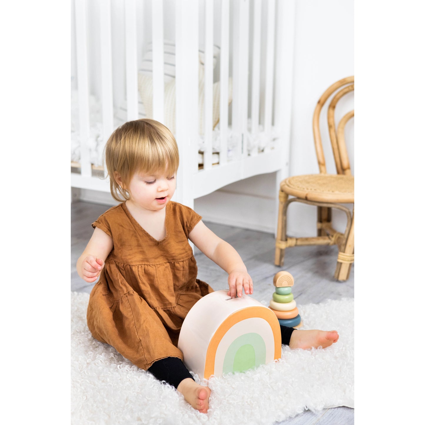 Ceramic Rainbow Bank