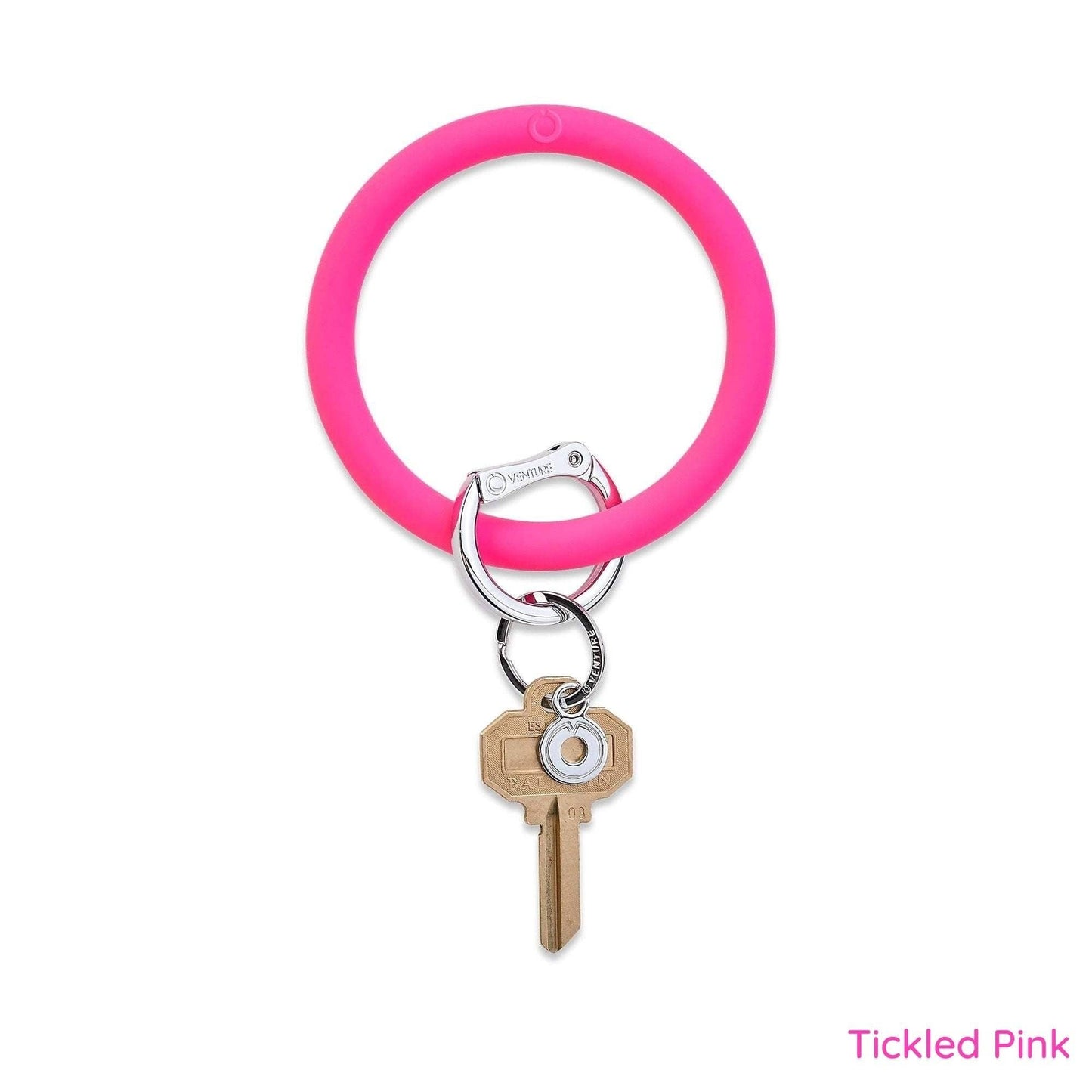 OVENTURE Silicone Key Ring Tickled Pink