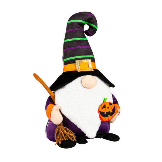 Gnome Halloween Pillow 10"x17"