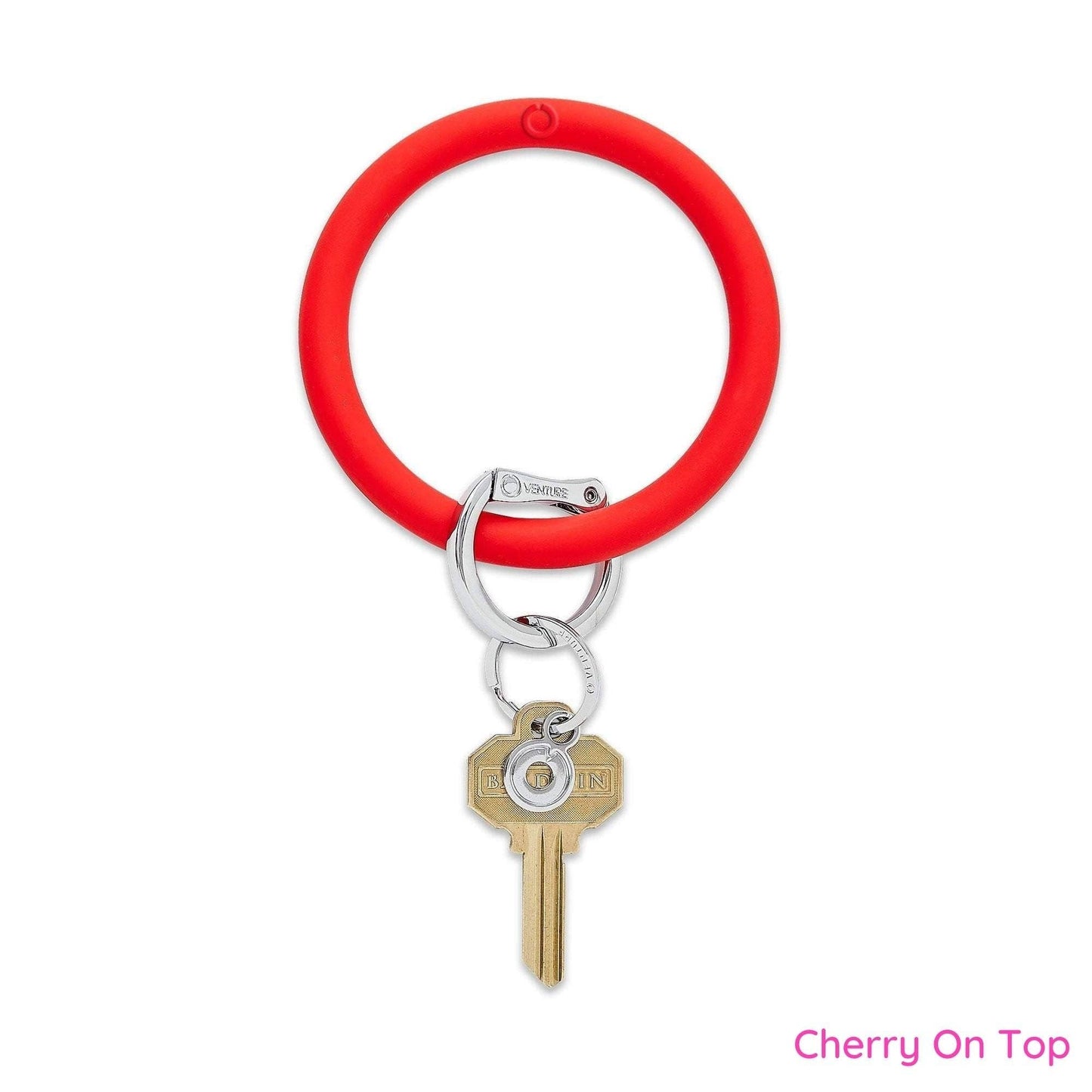 OVENTURE Big O Silicone Key Ring Cherry On Top