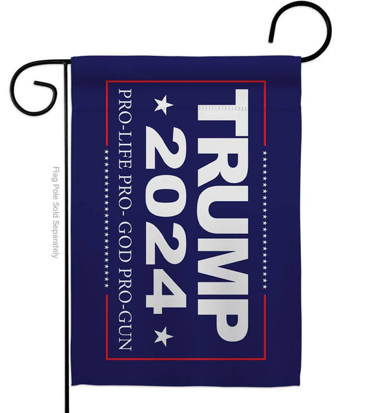 2024 Trump Garden Flag