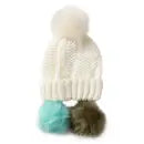 SNAP ON Pom Pom Beanie