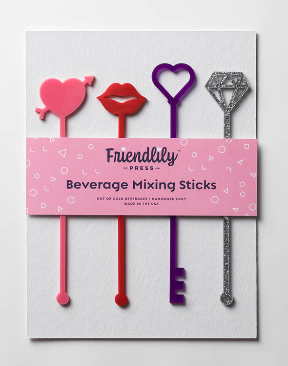 FRIENDLILY PRESS Drink Stirrers